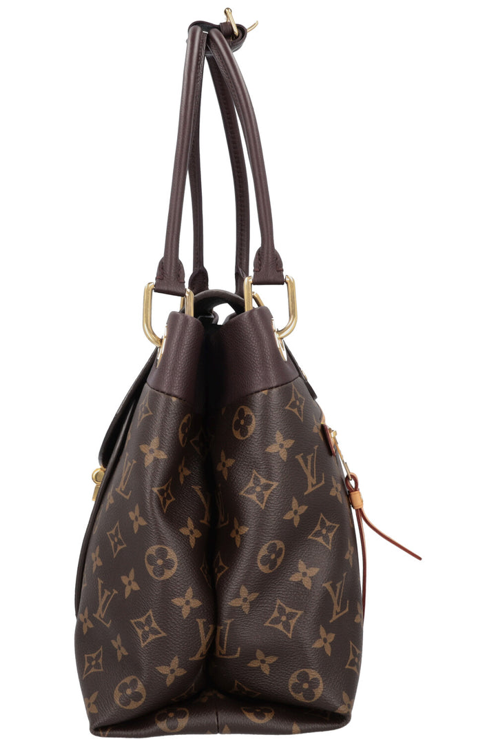 LOUIS VUITTON Olympe Avane Shoulder Bag MNG Canvas