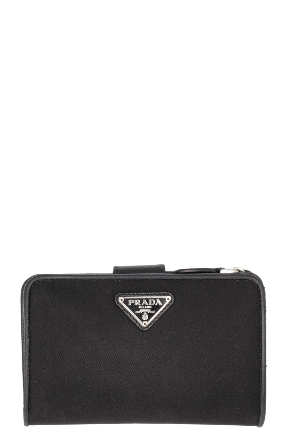 PRADA Portefeuille Logo Nylon Noir