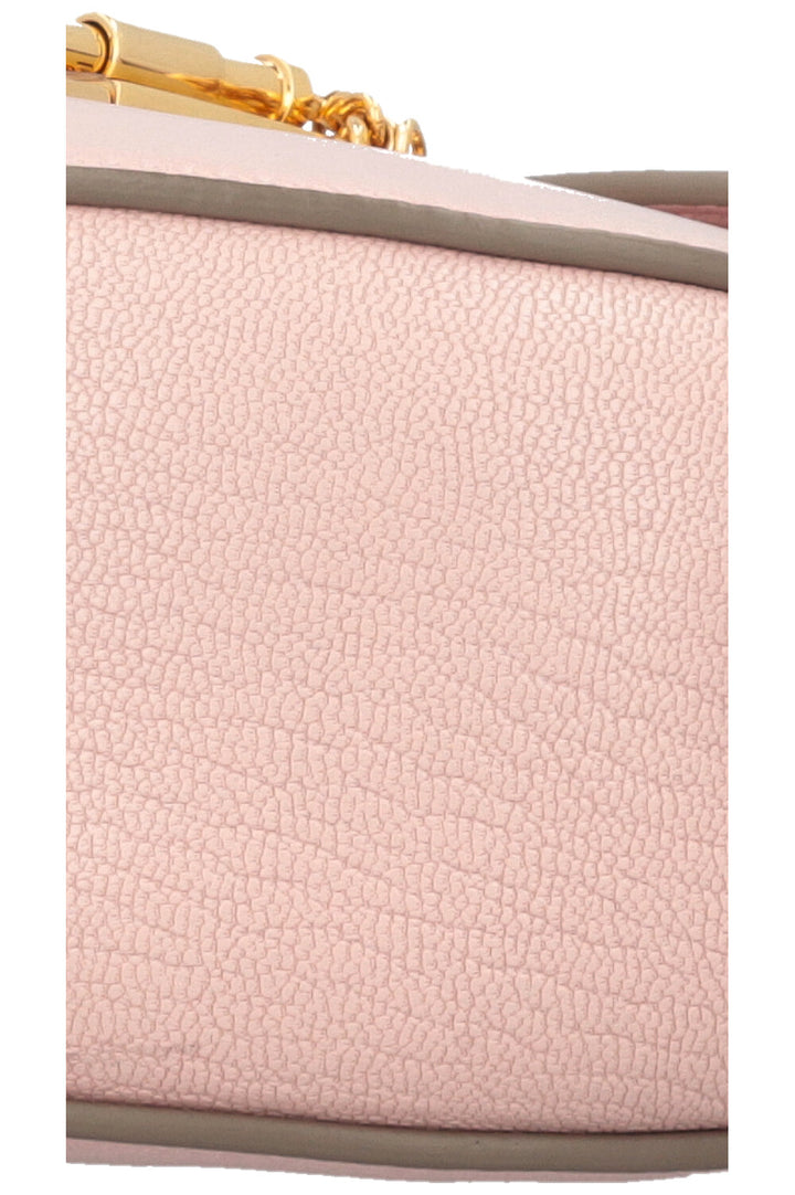 Sac bandoulière CHLOE Drew en autruche rose poudré