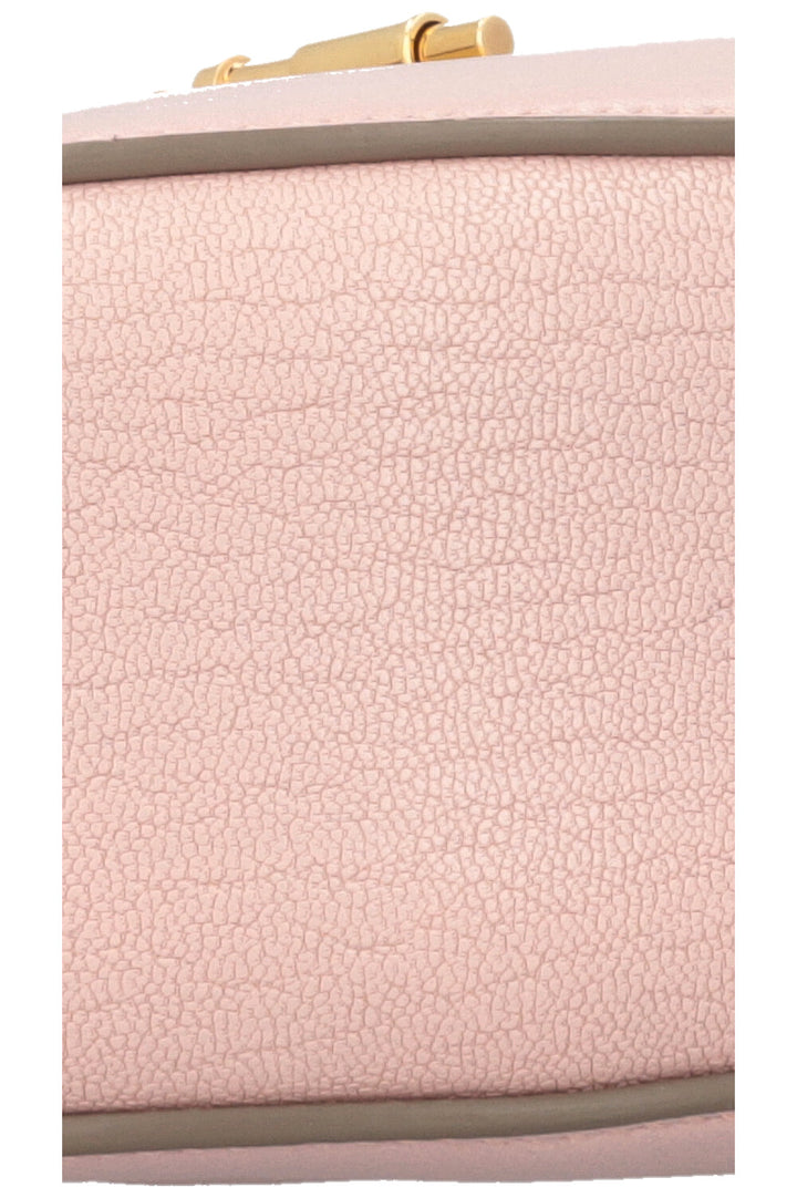 Sac bandoulière CHLOE Drew en autruche rose poudré