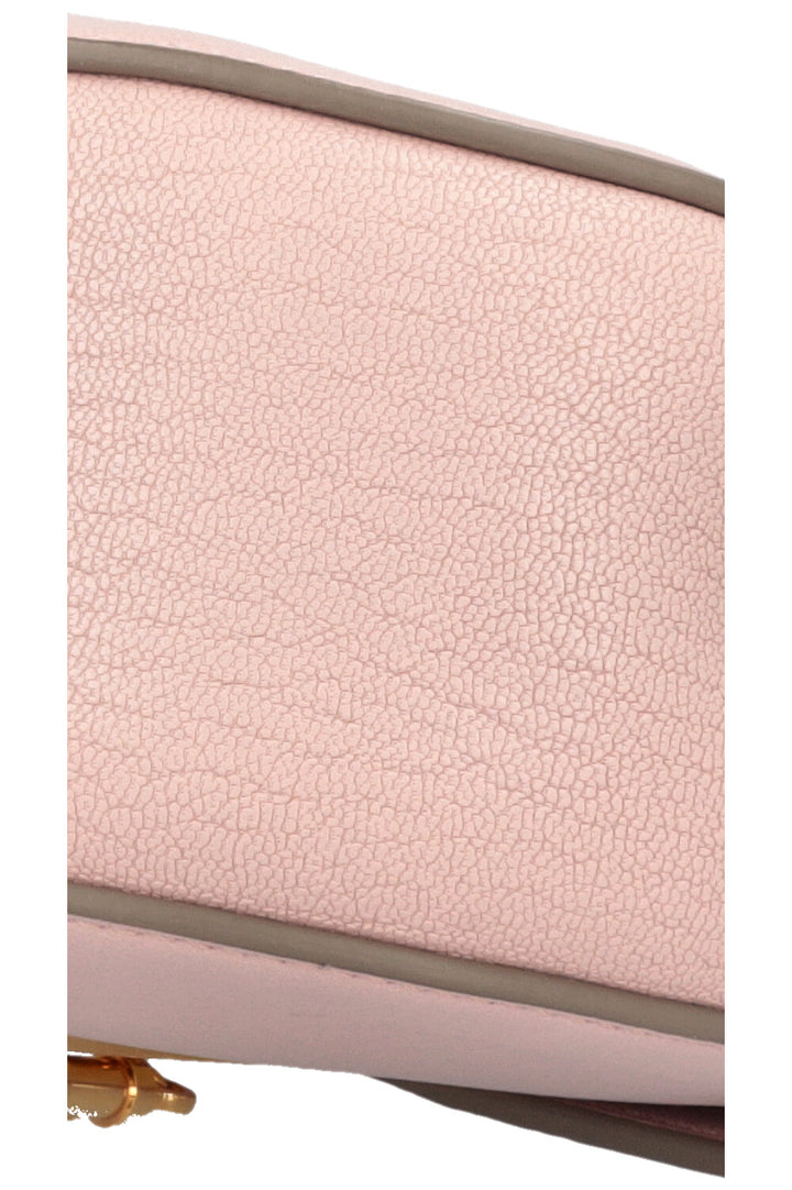 Sac bandoulière CHLOE Drew en autruche rose poudré