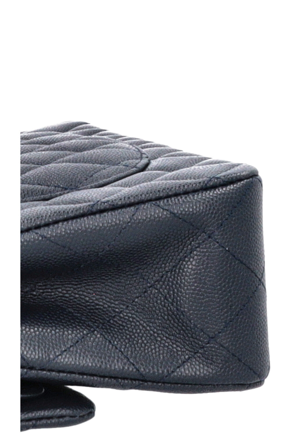 CHANEL Small Classic Double Flap Caviar Navy