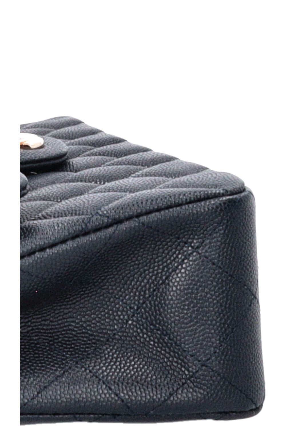 CHANEL Small Classic Double Flap Caviar Navy