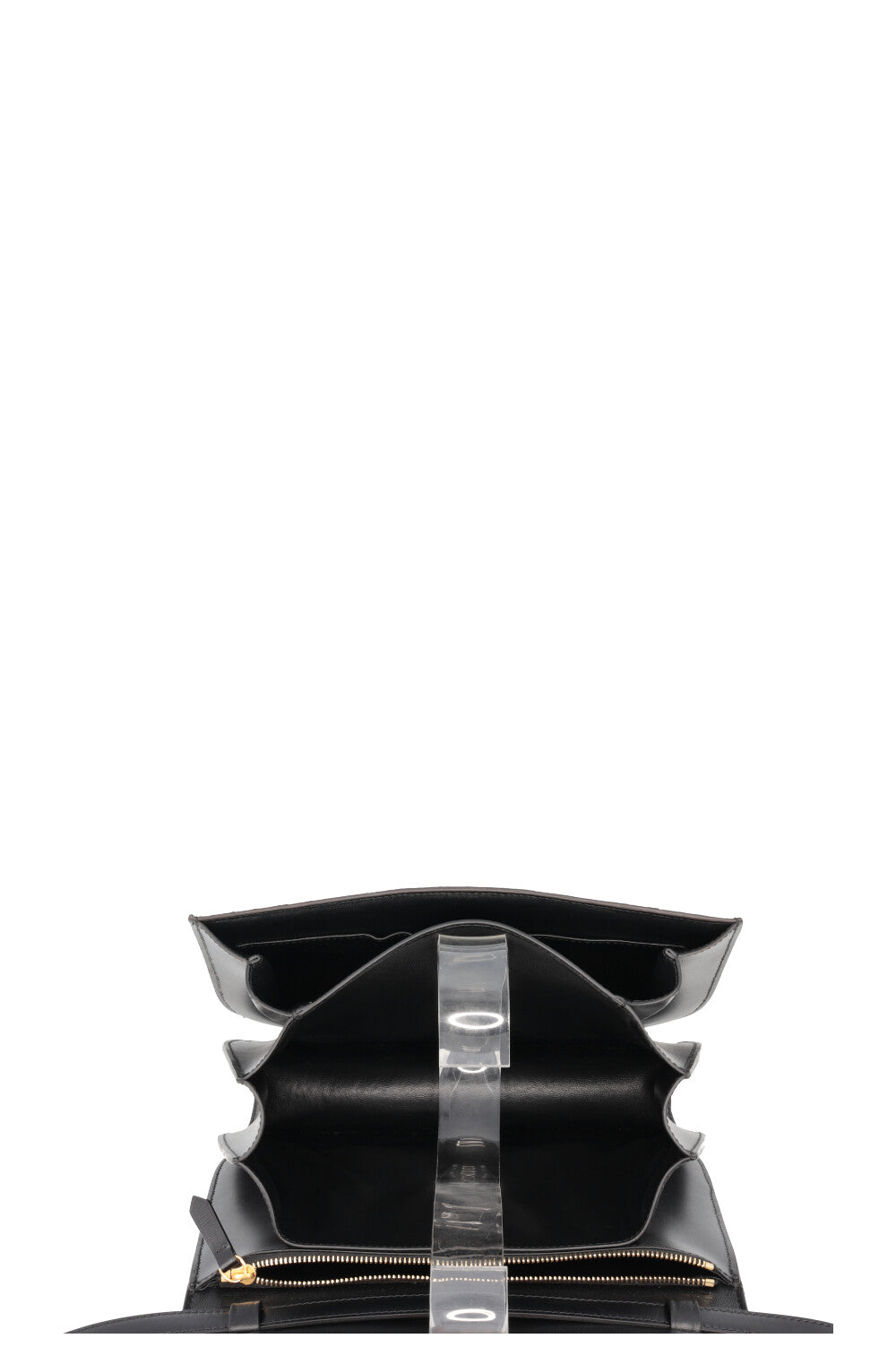 CELINE Classic Box Bag Python Navy White