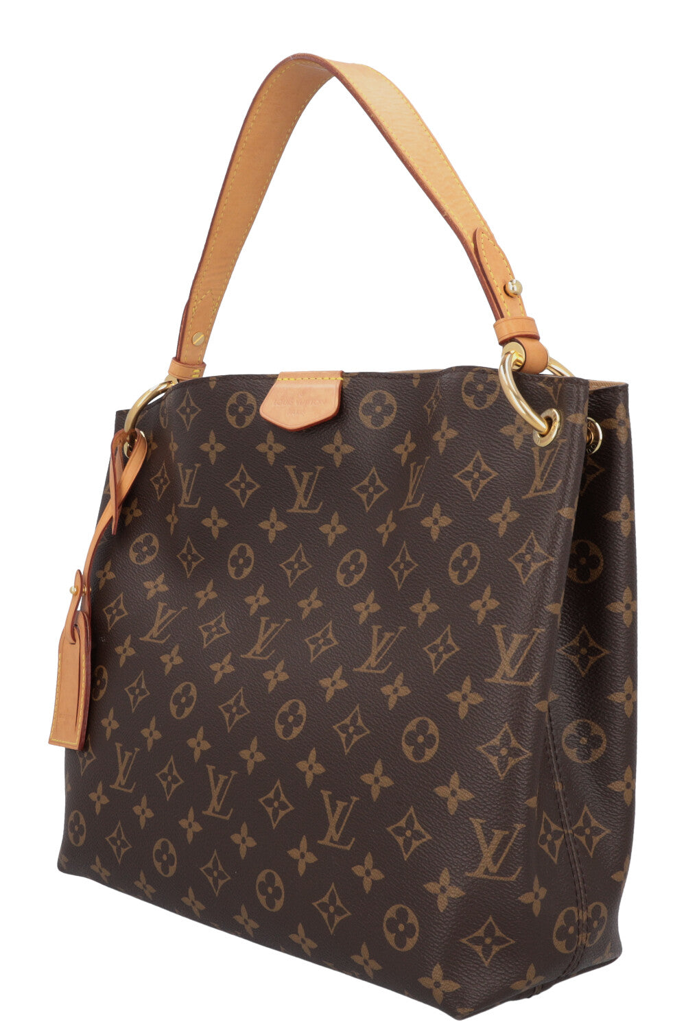 LOUIS VUITTON Graceful MM Shoulder Bag MNG Canvas