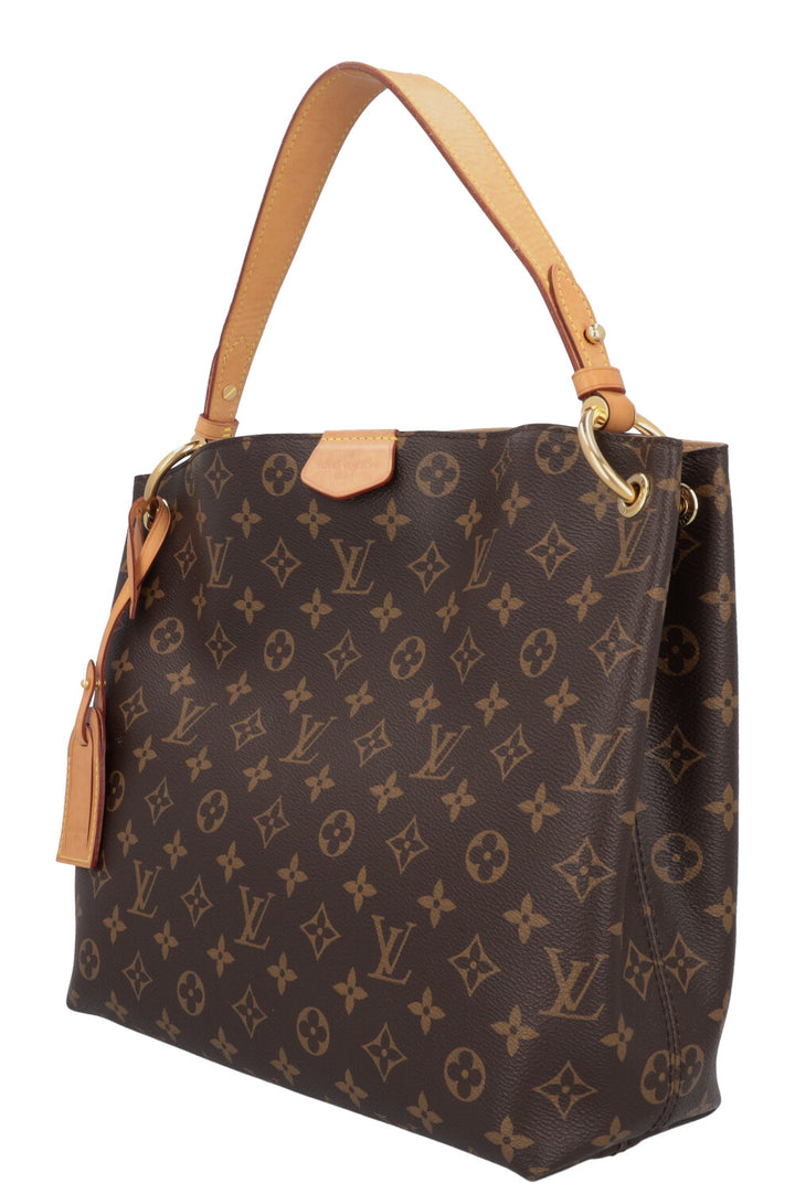 LOUIS VUITTON Graceful MM Shoulder Bag MNG Canvas