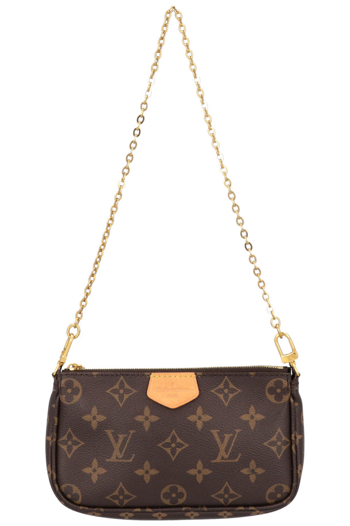 LOUIS VUITTON Multi Pochette Bag MNG Canvas