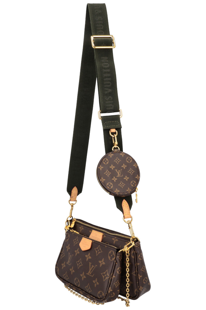 LOUIS VUITTON Multi Pochette Bag MNG Canvas