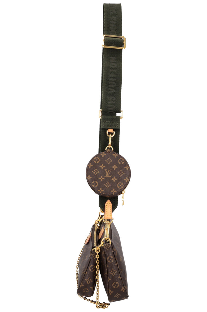LOUIS VUITTON Multi Pochette Bag MNG Canvas