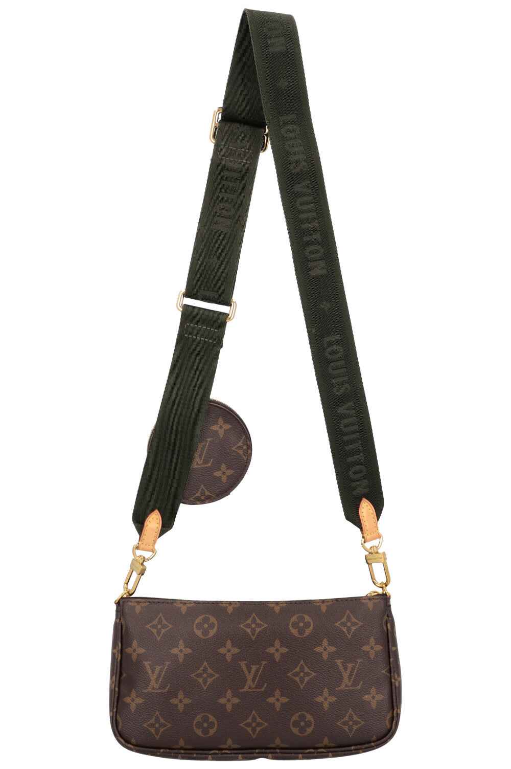 LOUIS VUITTON Multi Pochette Bag MNG Canvas