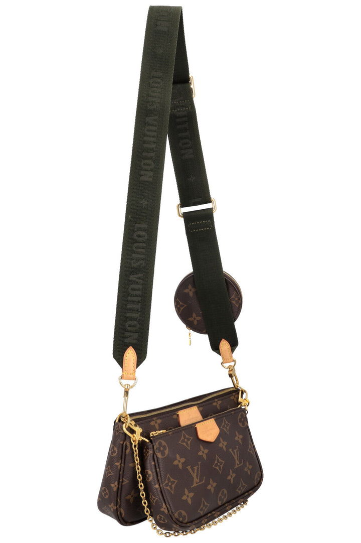 LOUIS VUITTON Multi Pochette Bag MNG Canvas