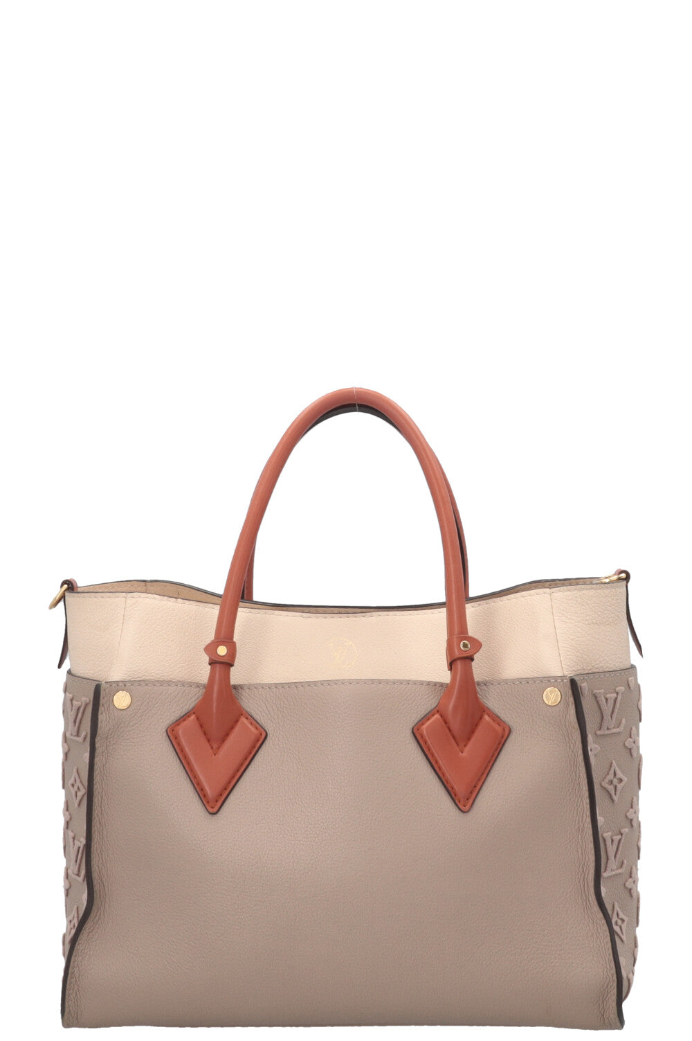 LOUIS VUITTON On My Side Cabas MM Galet