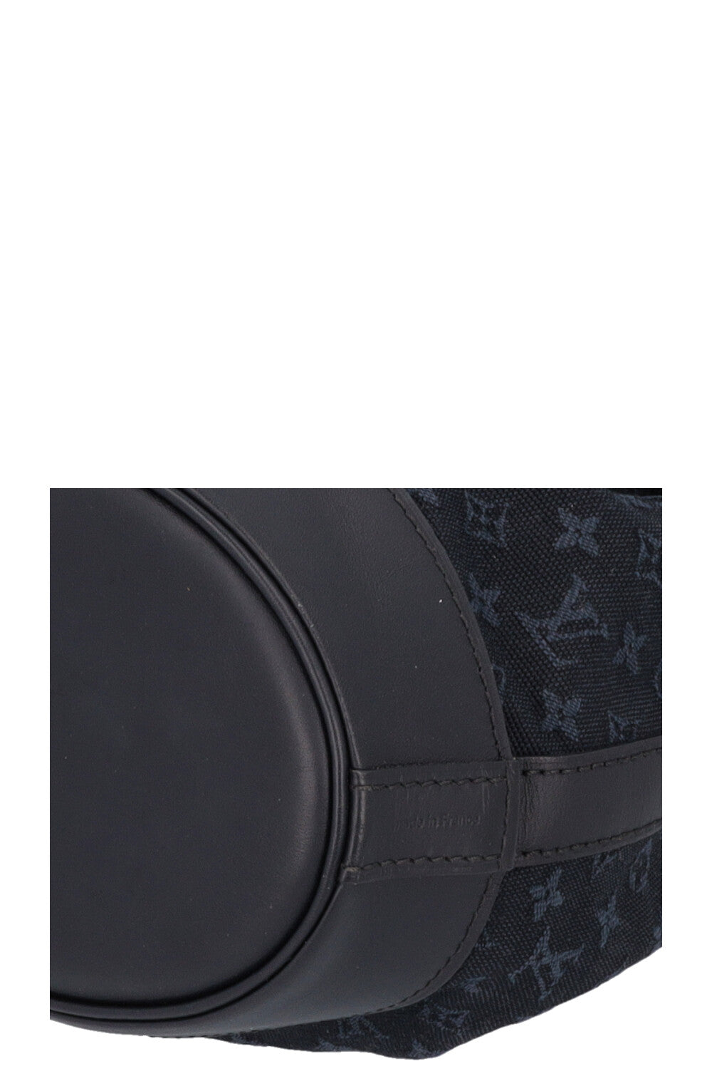 LOUIS VUITTON 2003 Noé Bucket Bag Denim Navy