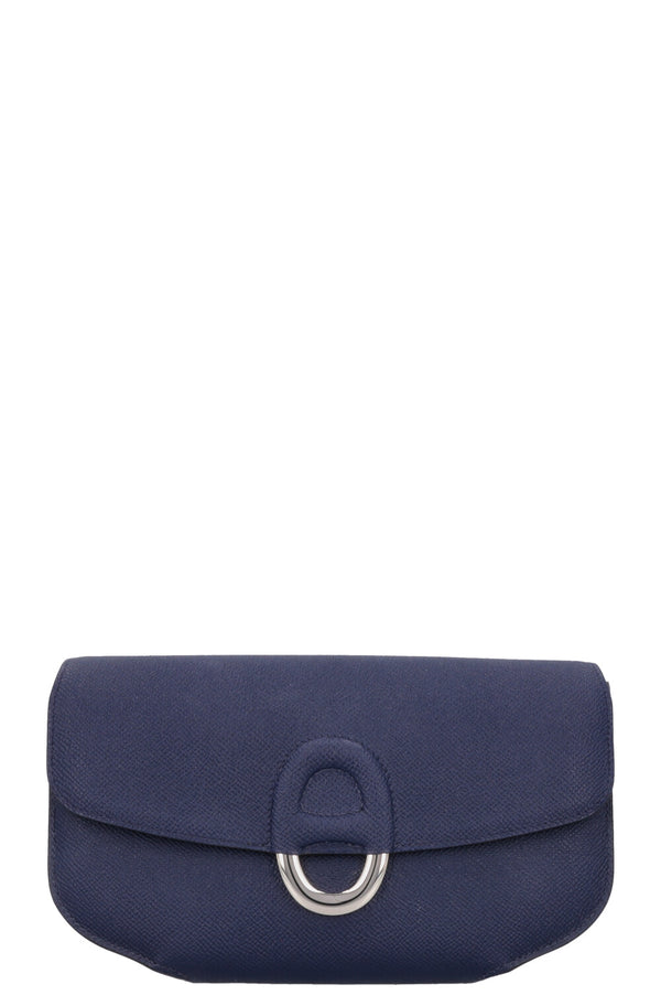 HERMÈS Cherche Midi 22 Pochette Epsom Navy