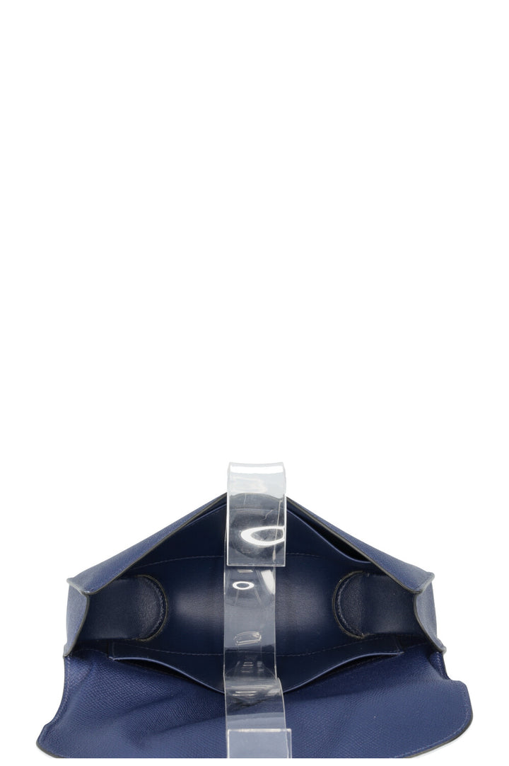 HERMÈS Cherche Midi 22 Pochette Epsom Navy
