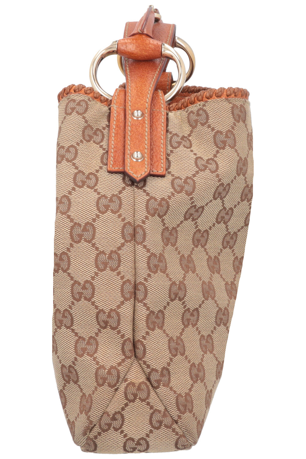 GUCCI GG Supreme Horsebit Mini Hobo
