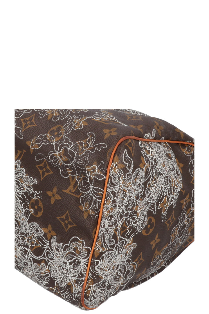 LOUIS VUITTON Dentelle Speedy 30 MNG Canvas
