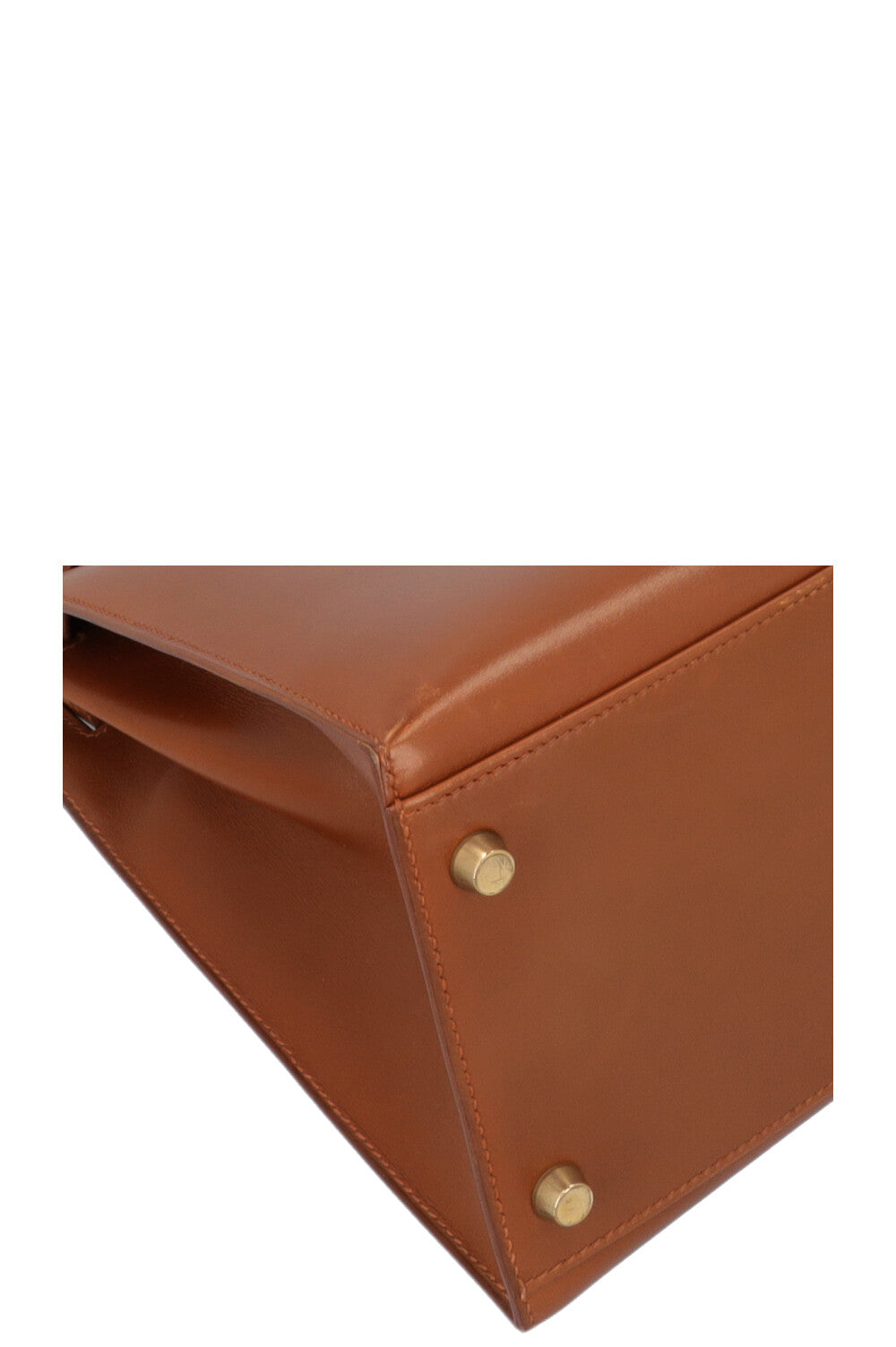 HERMÈS Kelly 35 Sellier Box Fauve
