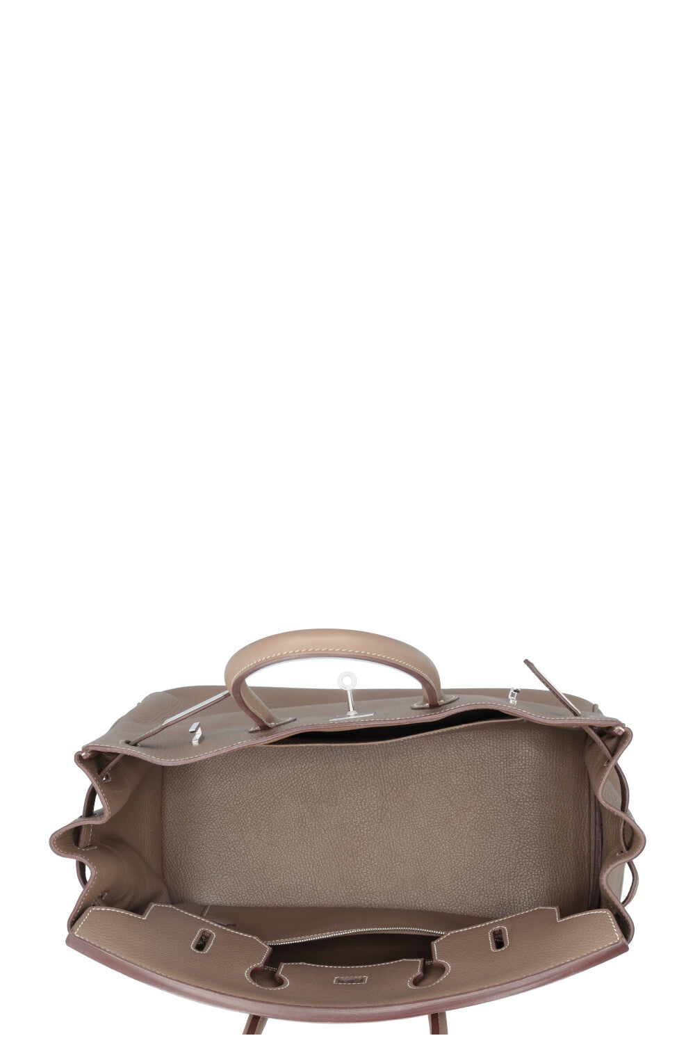 HERMES Birkin 35 Taurillon Clemence Etoupe