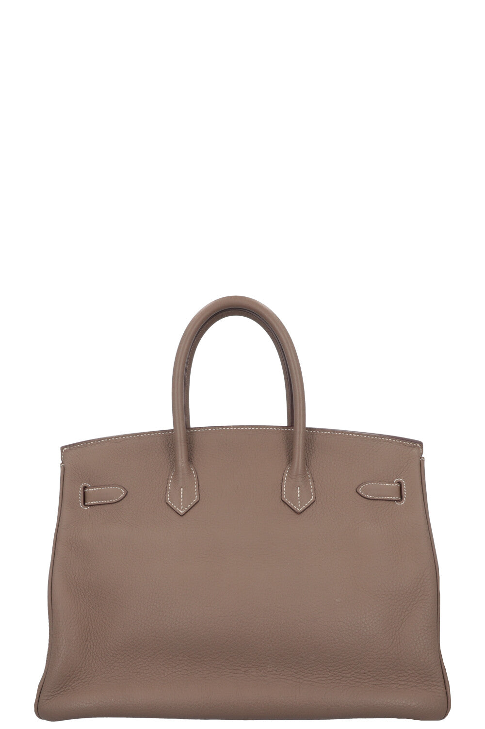 HERMES Birkin 35 Taurillon Clemence Etoupe