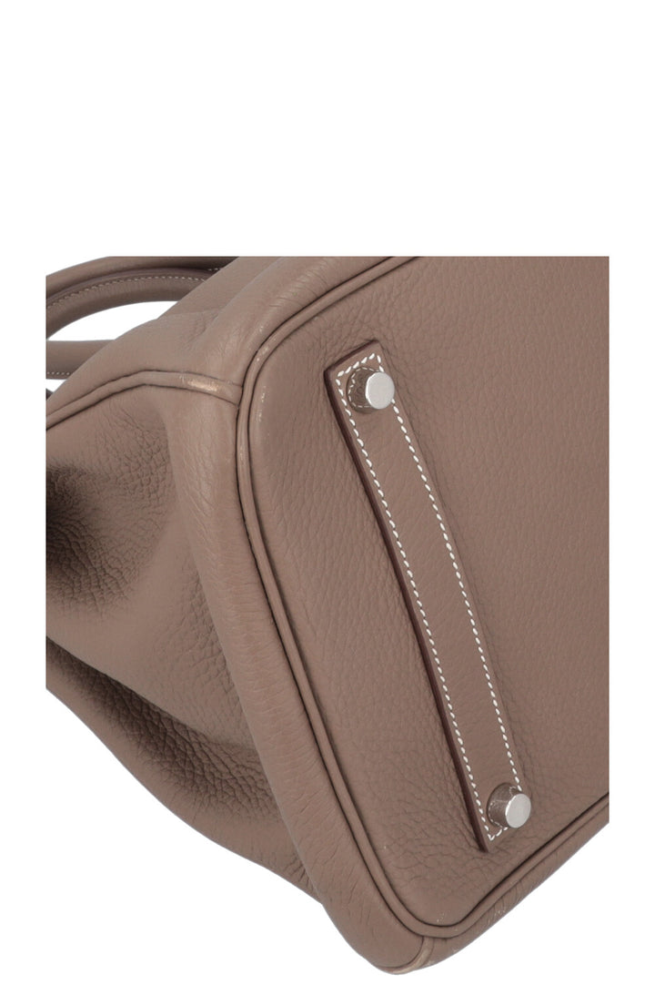 HERMES Birkin 35 Taurillon Clemence Etoupe