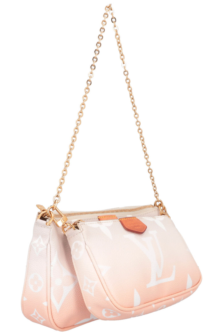 LOUIS VUITTON Multi Pochette ByThePool Crossbody Bag Pastel Pink