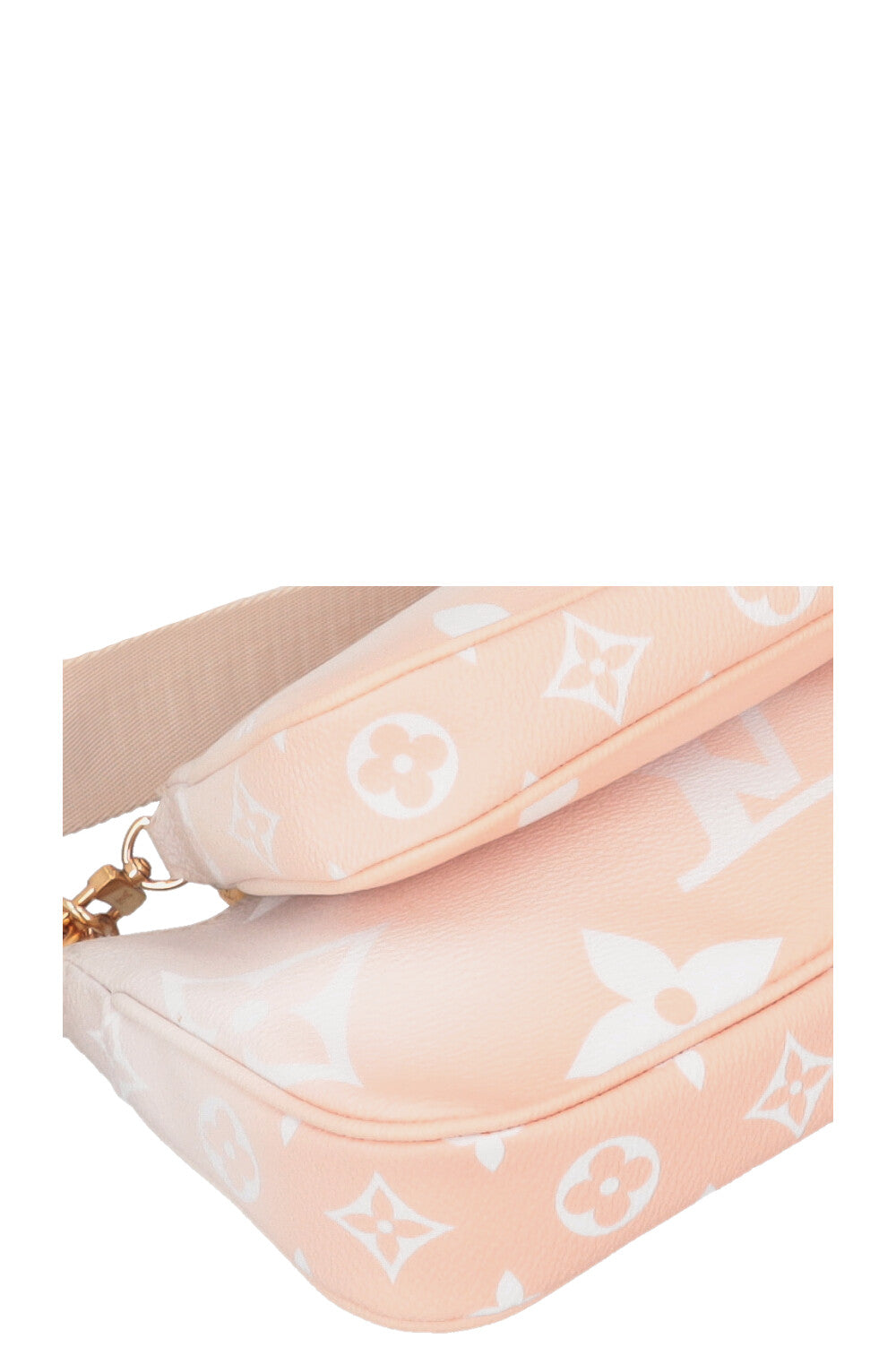 LOUIS VUITTON Multi Pochette ByThePool Crossbody Bag Pastel Pink