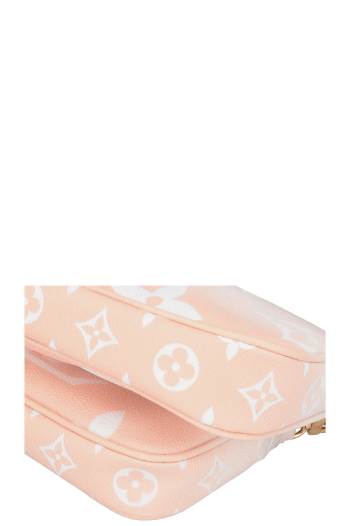 LOUIS VUITTON Multi Pochette ByThePool Crossbody Bag Pastel Pink