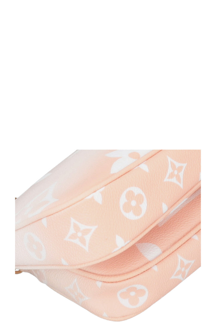 LOUIS VUITTON Multi Pochette ByThePool Crossbody Bag Pastel Pink