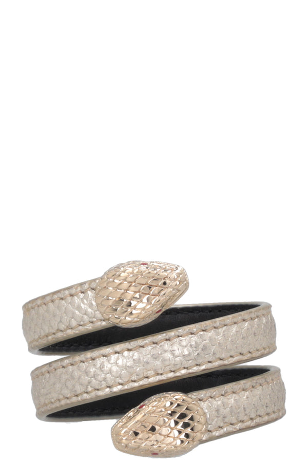 BVLGARI Serpenti Forever Double Tour Bracelet Gold