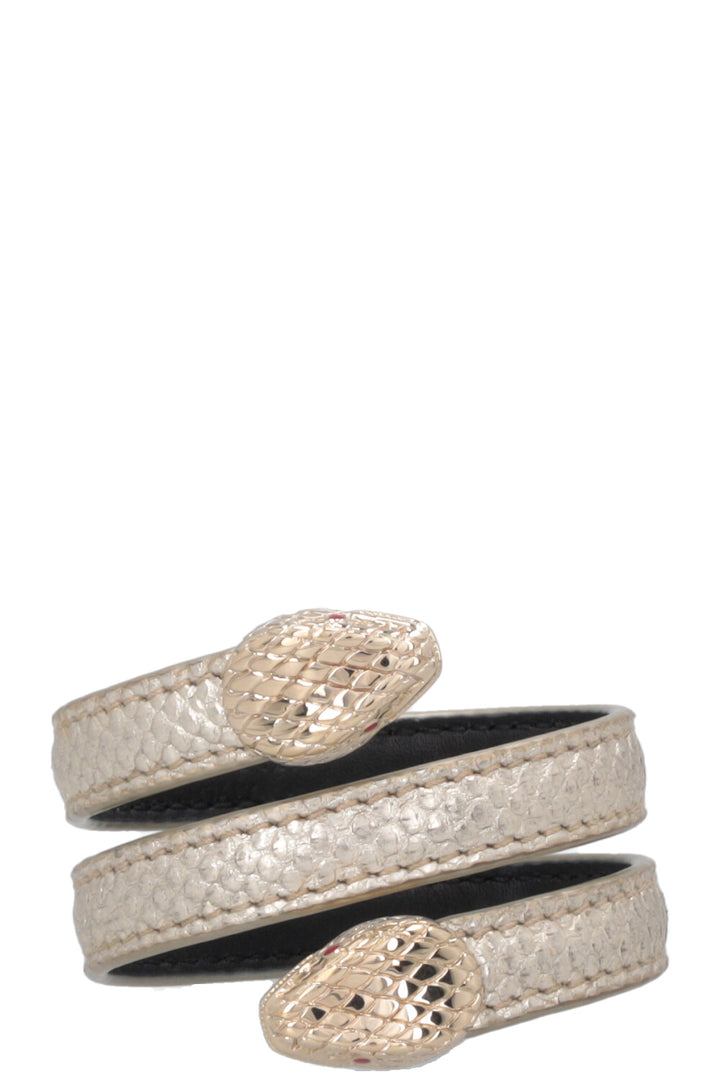 Bracelet BVLGARI Serpenti Forever Double Tour en or