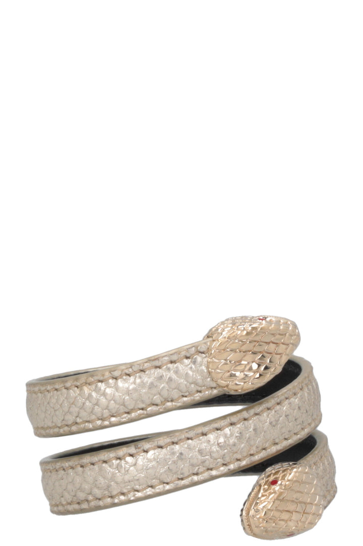 Bracelet BVLGARI Serpenti Forever Double Tour en or