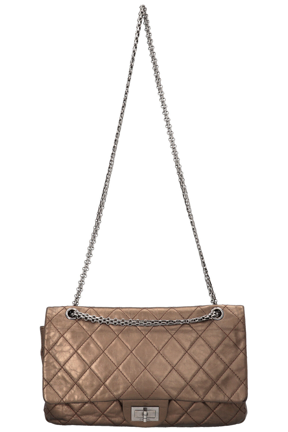 CHANEL 2.55 Large Bronze