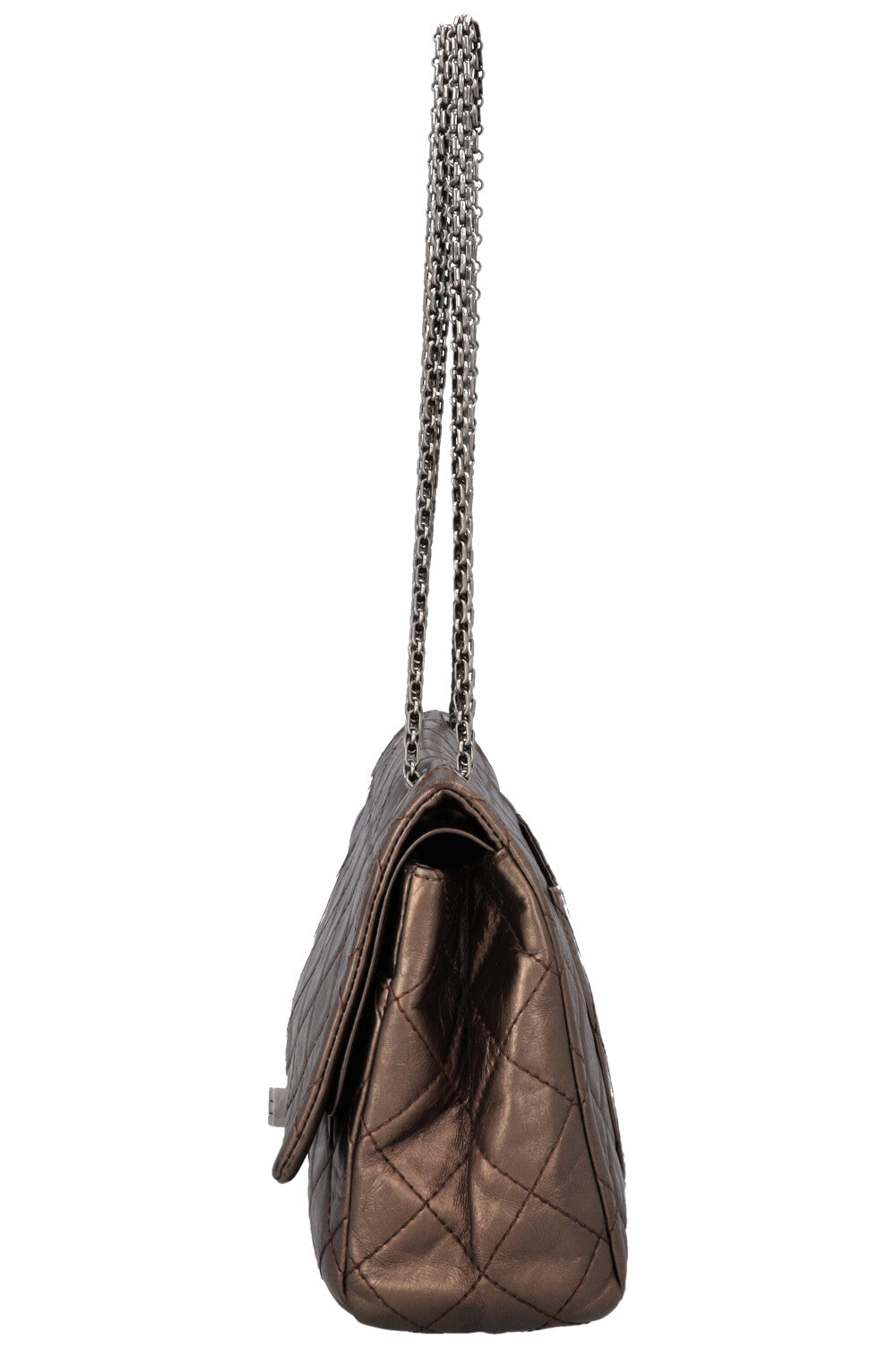 CHANEL 2.55 Large Bronze