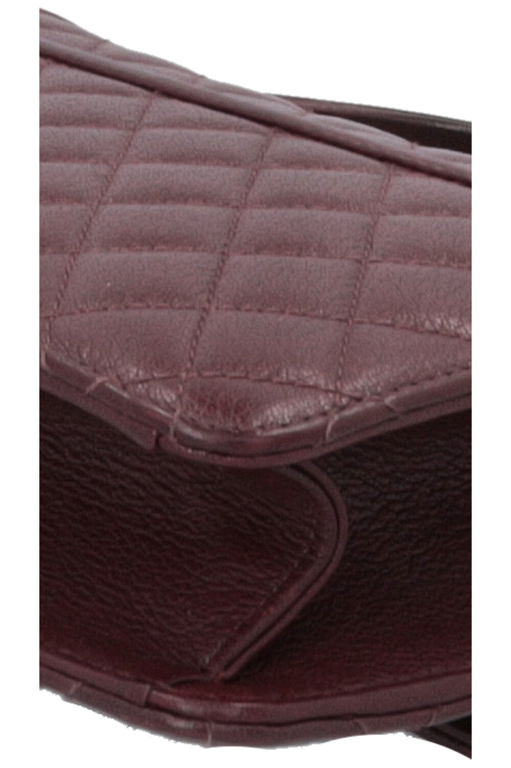 CHANEL Small CC University Flap Bag Burgundy