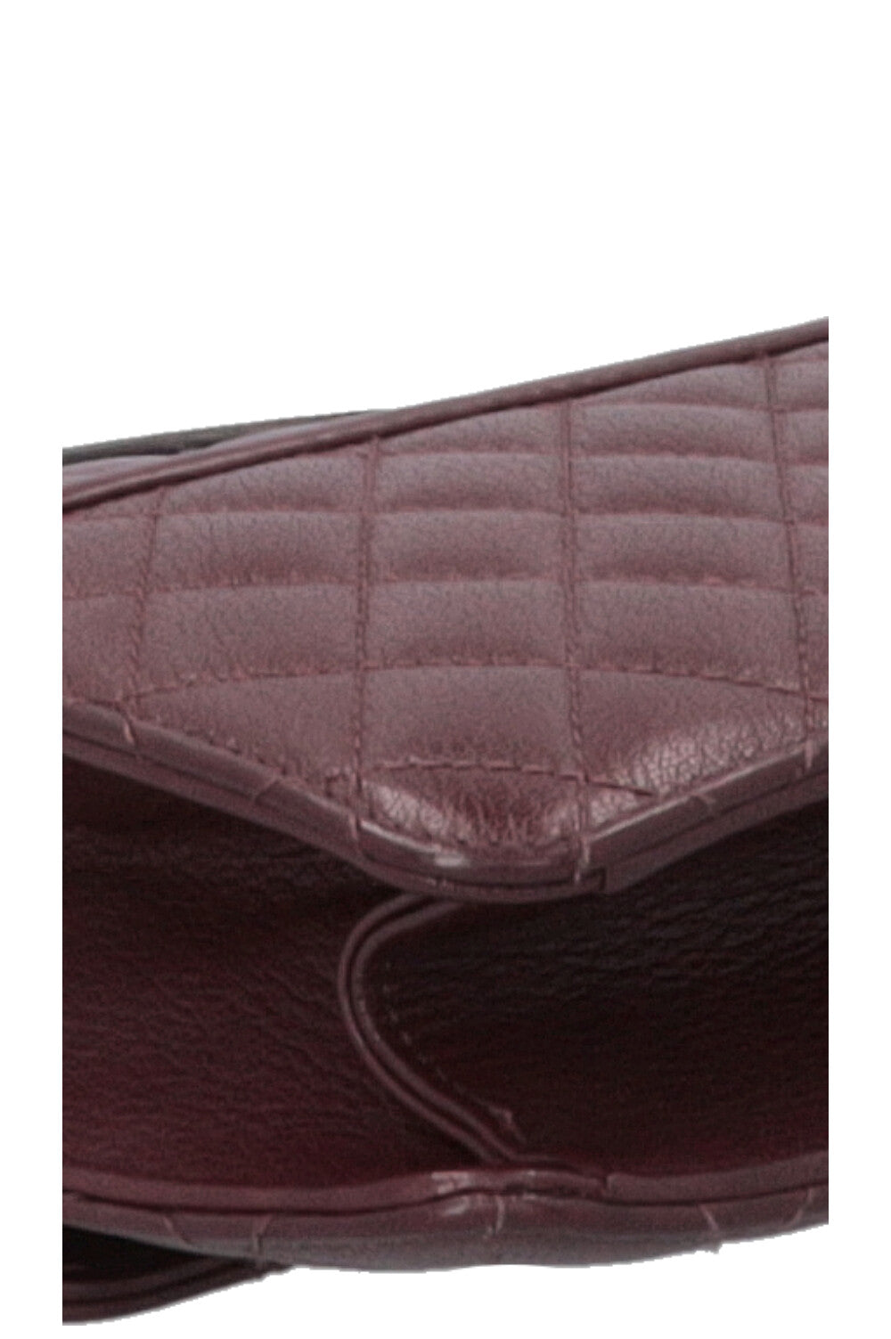 CHANEL Small CC University Flap Bag Burgundy