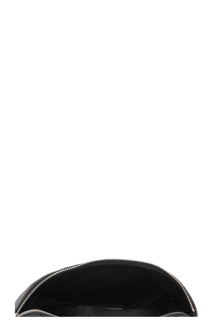 CHANEL Quilted Uniform Belt Bag Black
