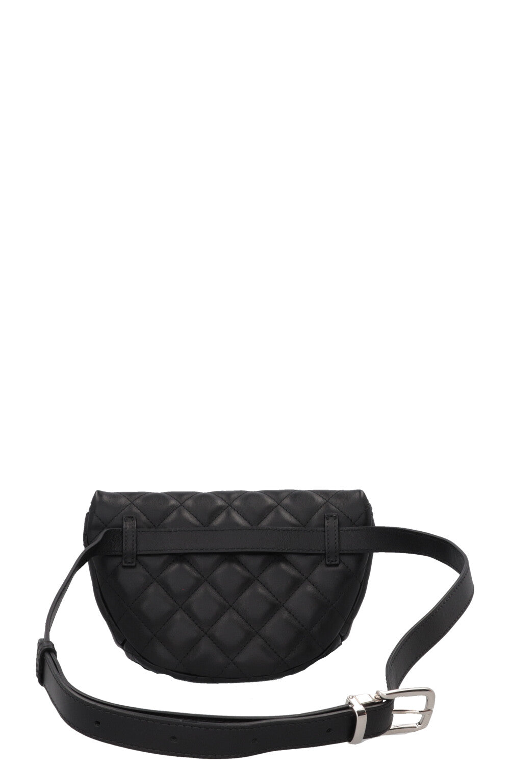 CHANEL Quilted Uniform Belt Bag Black