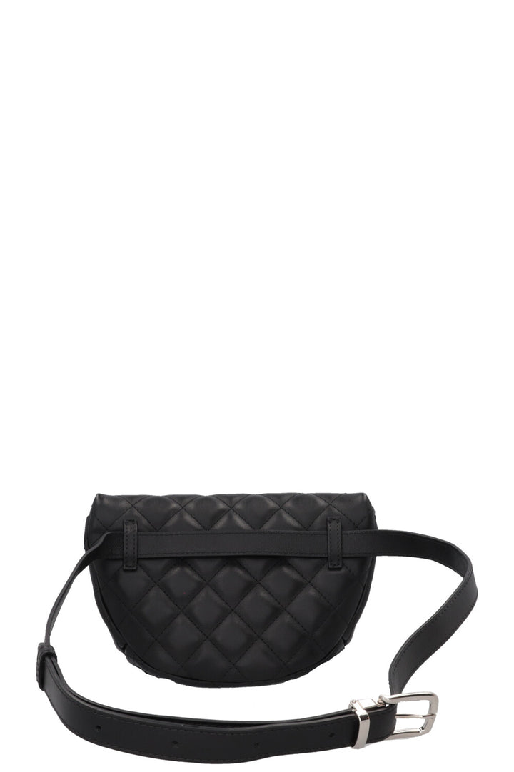 CHANEL Quilted Uniform Belt Bag Black