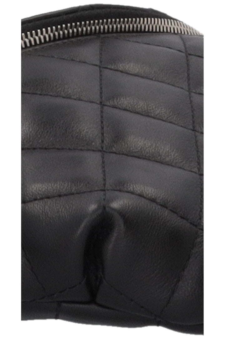 CHANEL Quilted Uniform Belt Bag Black