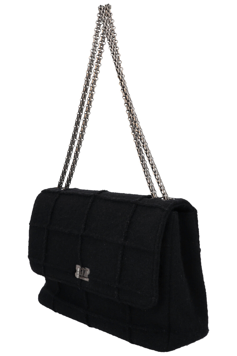 CHANEL 2.55 Grand Feutre Noir