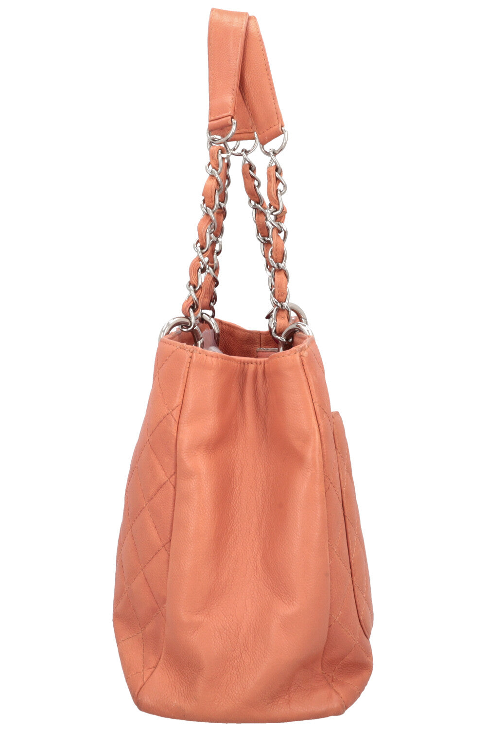 CHANEL GST Tote Caviar Flamingo Pink