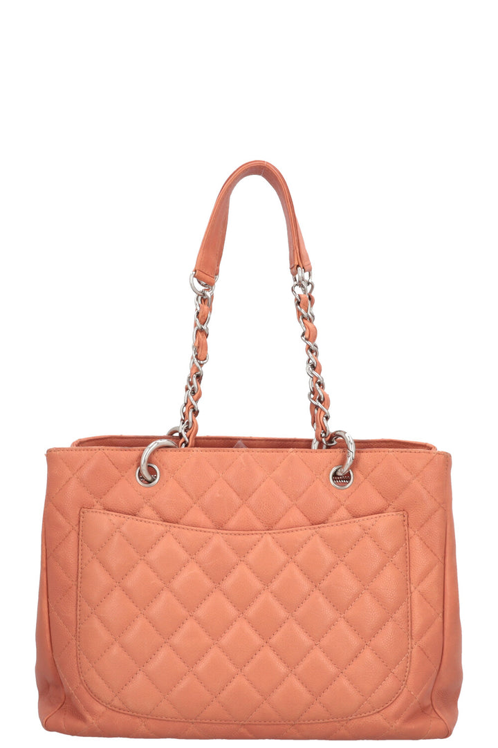 CHANEL GST Tote Caviar Flamingo Pink