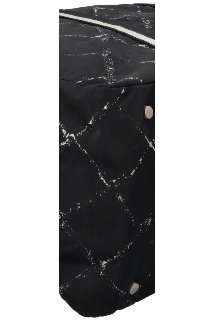 CHANEL Travel Line Tote Bag Nylon Black