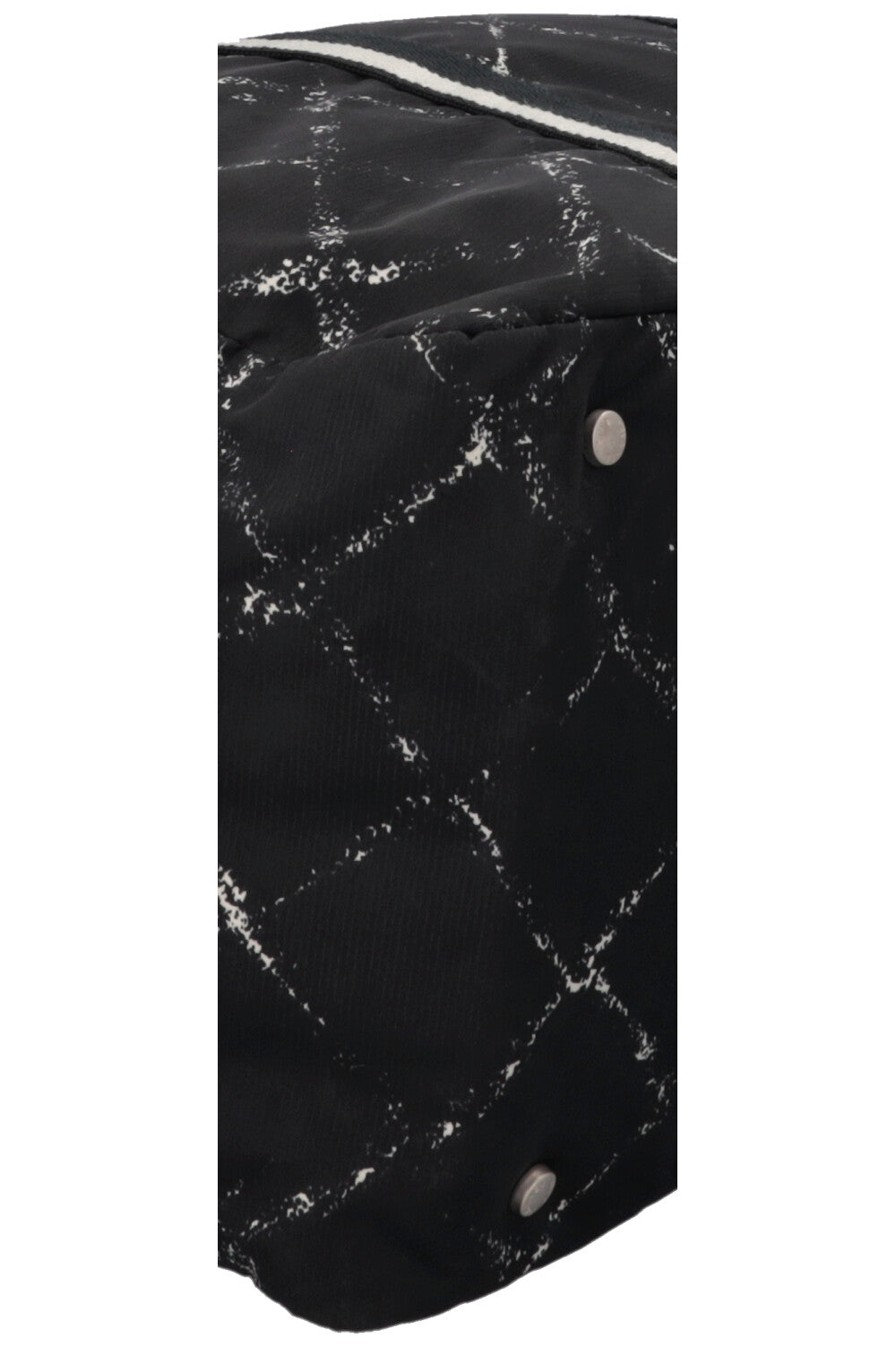 CHANEL Travel Line Tote Bag Nylon Black