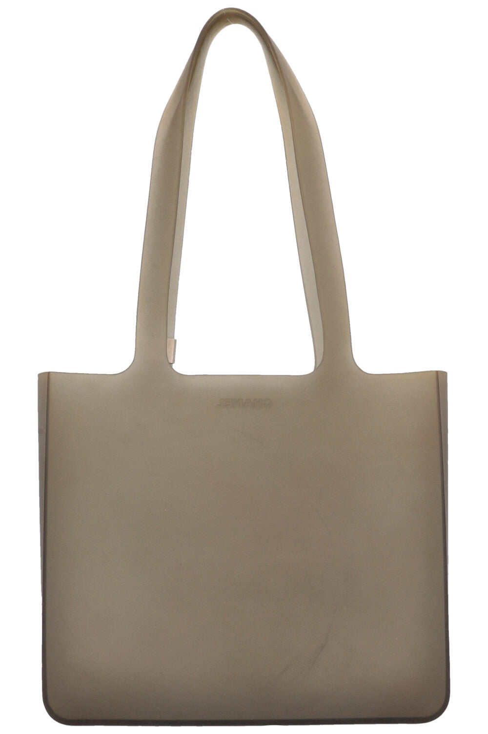 CHANEL Jelly Logo Tote Small