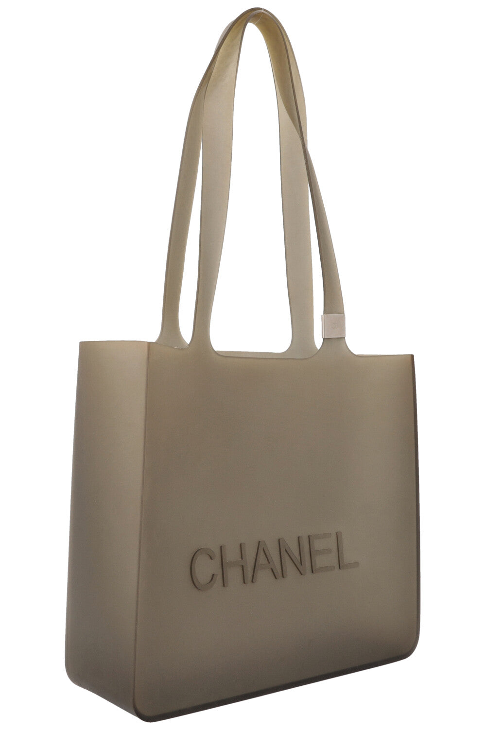 CHANEL Jelly Logo Tote Small