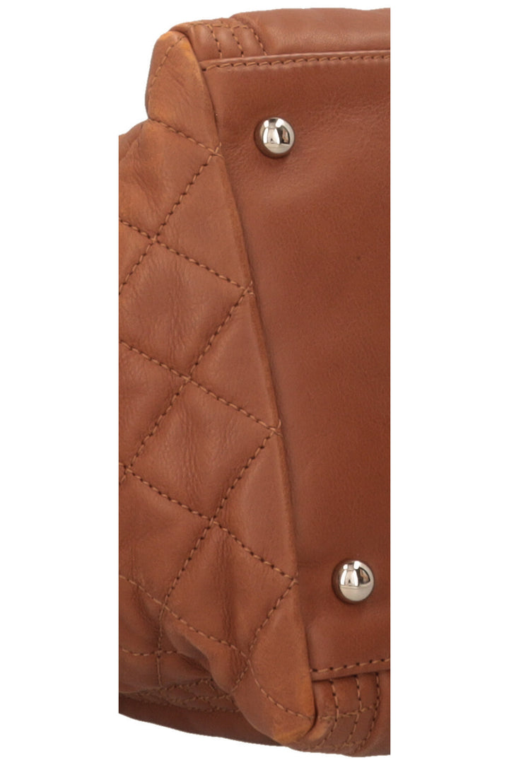 CHANEL Paris Bombay Coco Cabas Cuir Marron