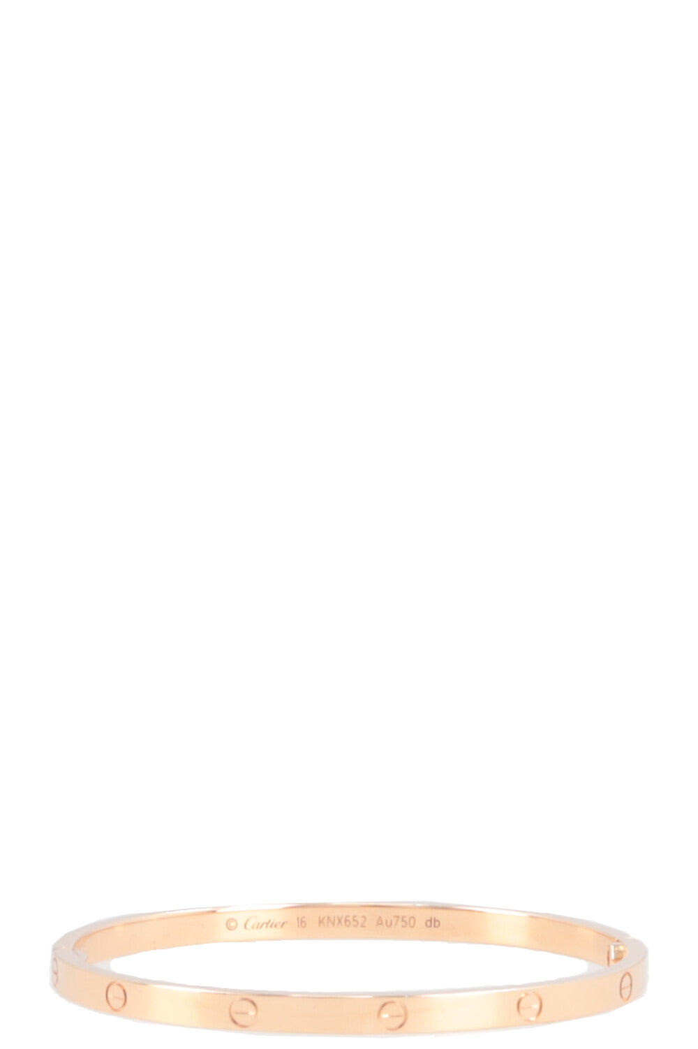 Bracelet CARTIER Small Love en or rose 18 carats