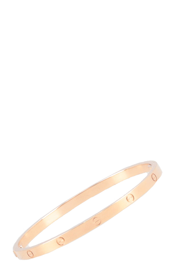 Bracelet CARTIER Small Love en or rose 18 carats